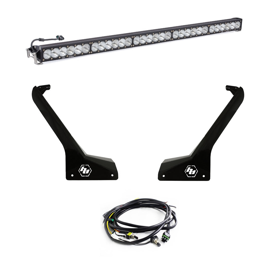 Jeep JL/JT OnX6+ 50 Inch Roof Mount Light Kit - Jeep 2020-2026 Gladiator; 2018-2026 Wrangler JL; Exc. Rubicon 392
