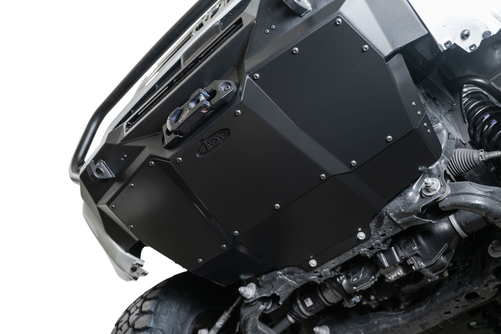 2025+ Toyota 4Runner Stealth Center Mount Front Bumper with Top Hoop