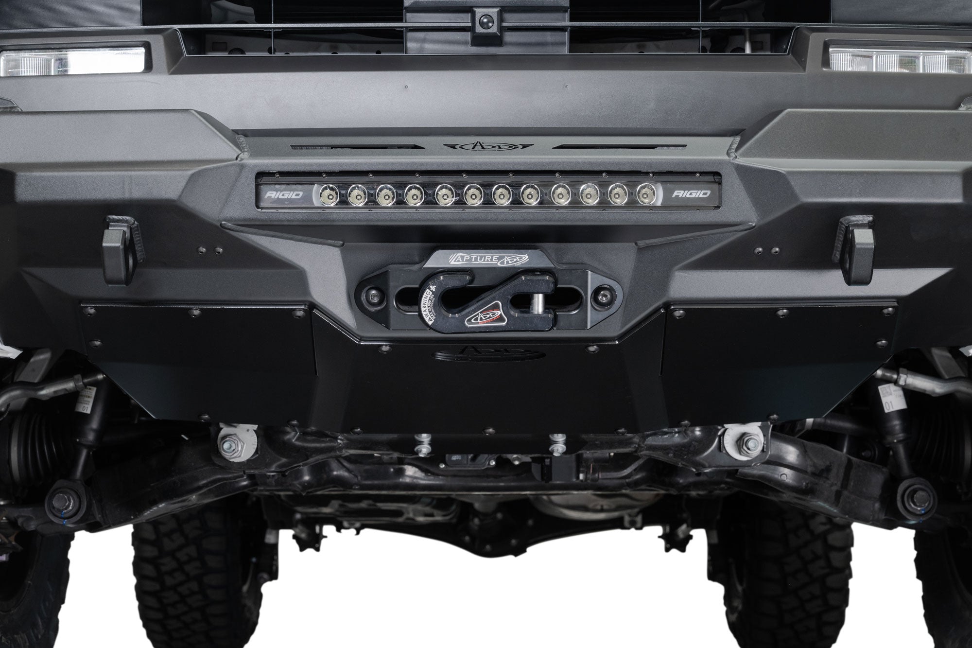 2025+ Toyota 4Runner Stealth Center Mount Front Bumper with Top Hoop