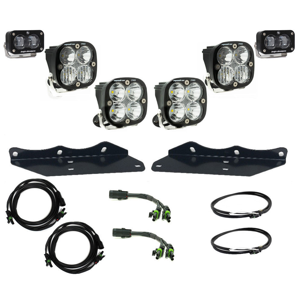 Ford Raptor Squadron/S2 SAE “Pro” Fog Pocket Light Kit - Ford 2017-20 F-150