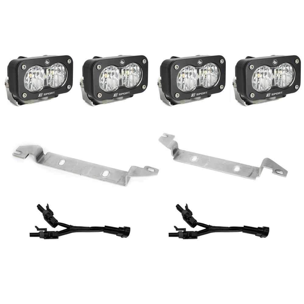 Toyota S2 Sport Dual Fog Pocket Light Kit - Toyota 2024-2026 Tacoma