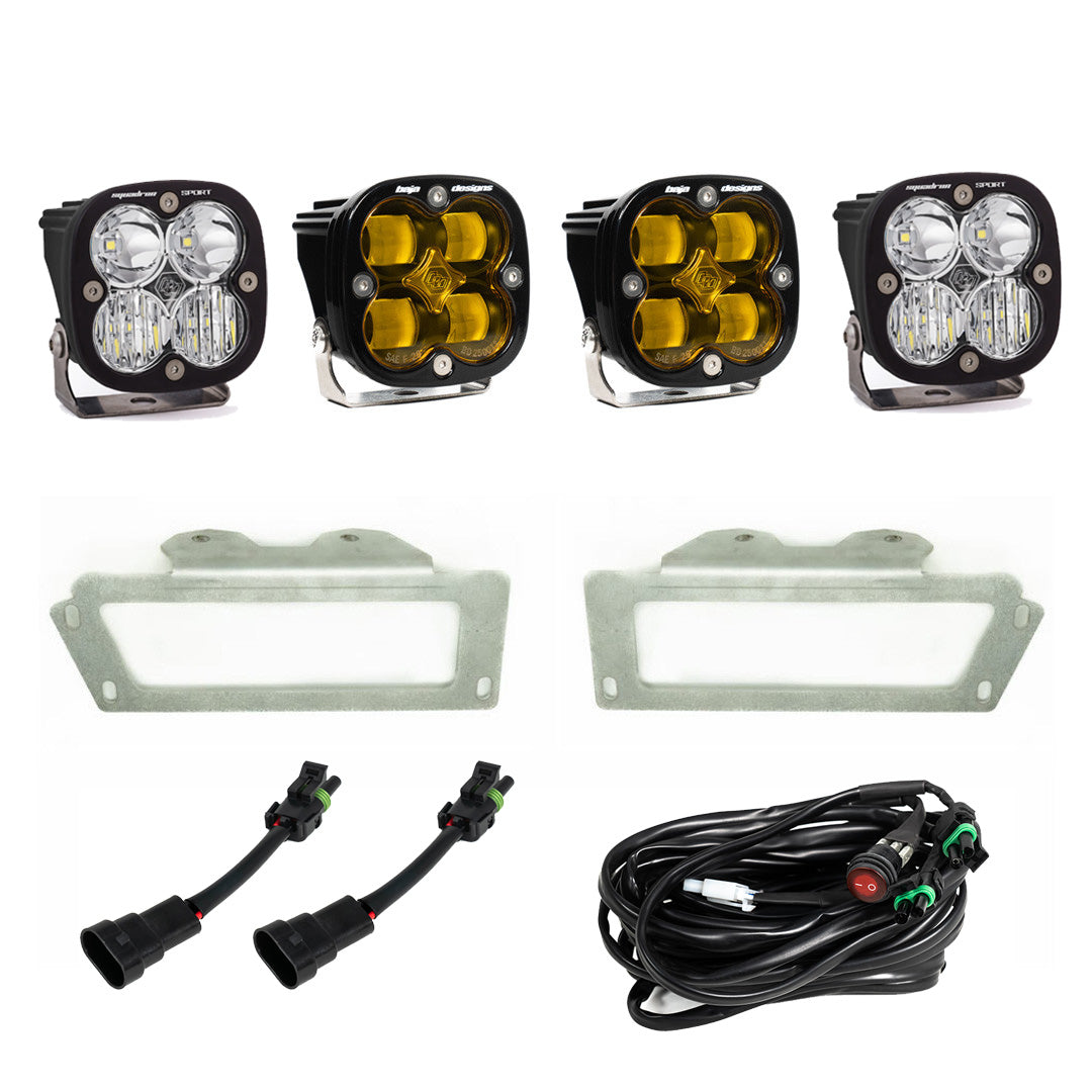 RAM Squadron SAE Fog Pocket Light Kit - RAM 2009-10 1500; RAM 2011-12 1500; 2010-18 2500/3500