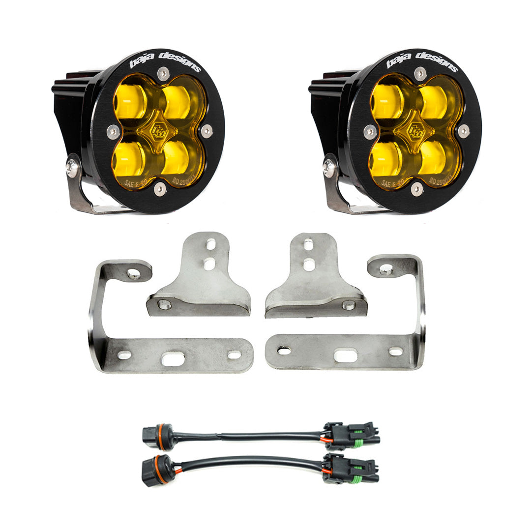 Jeep JL/JT Squadron-R SAE Fog Pocket Light Kit - Jeep 2020-2026 Gladiator; 2018-2026 Wrangler JL
