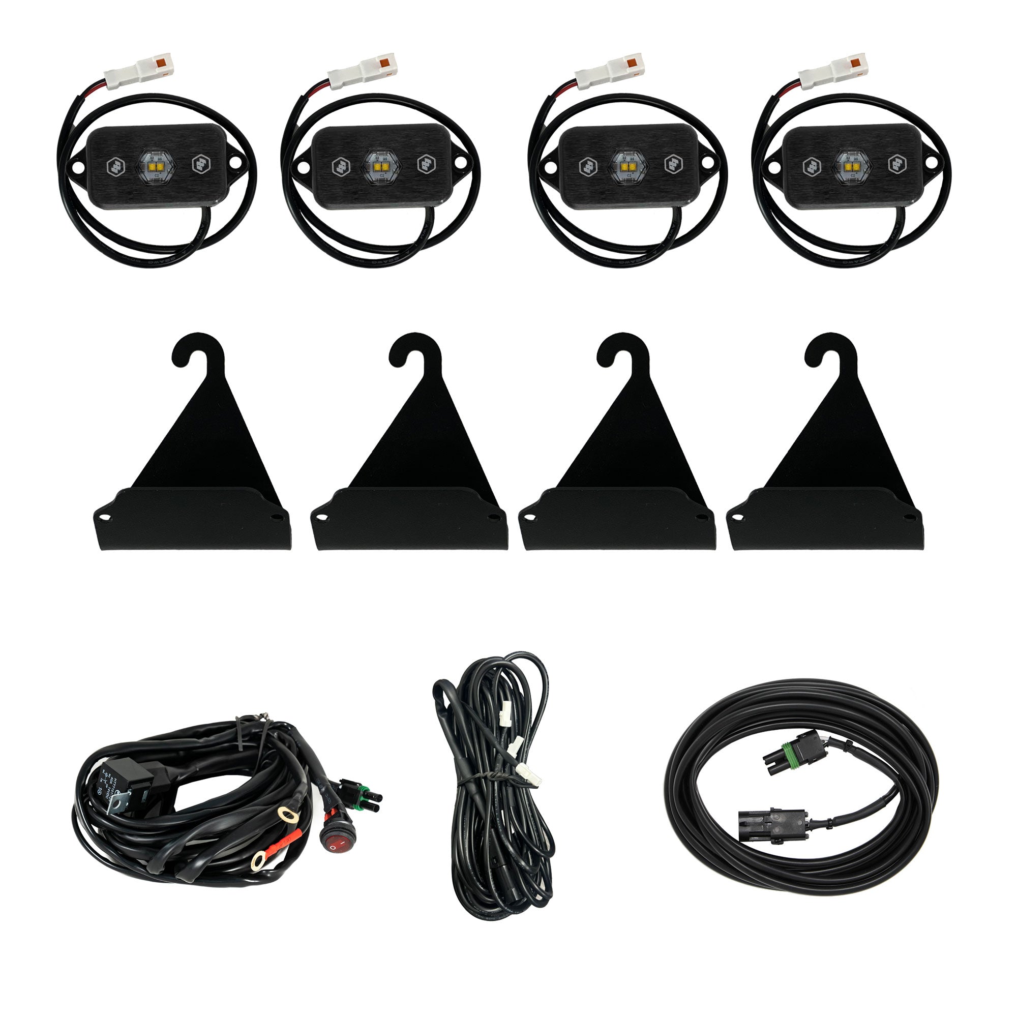 Toyota Bed Rail Cargo Light Kit - 2005-On Toyota Tacoma; 2007-On Toyota Tundra