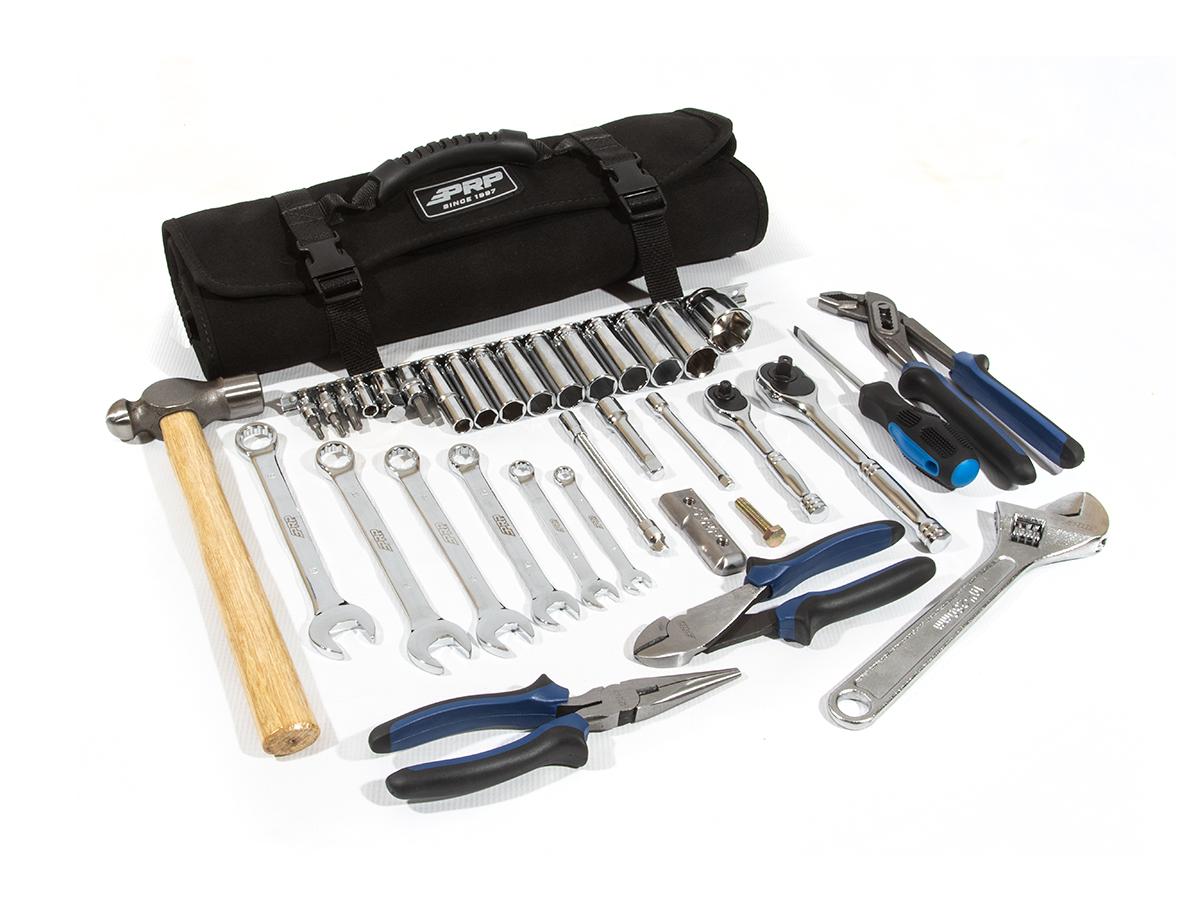 RZR Roll Up Tool Bag with 41pc Tool Kit