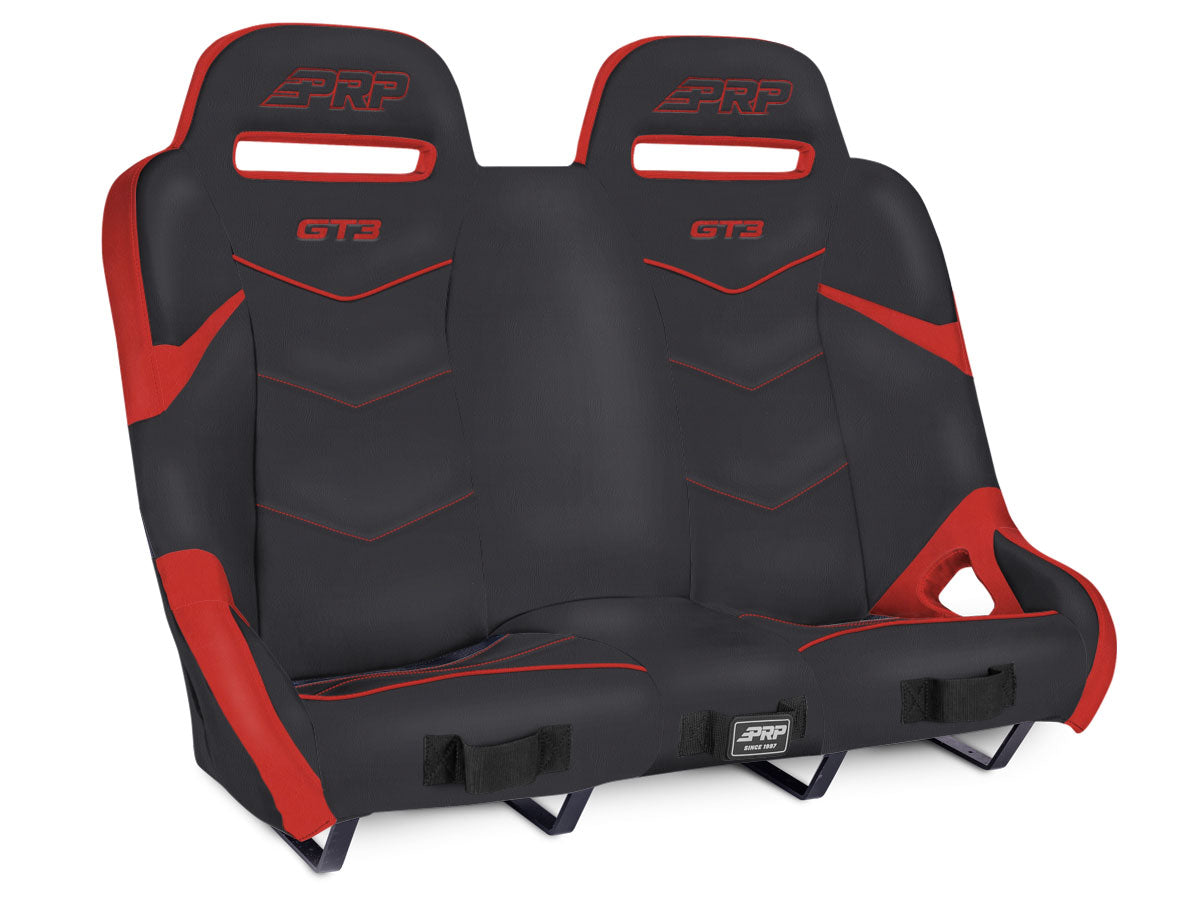 GT3 Rear Suspension Bench Seat for Polaris RZR S 900, 1000, Turbo/S