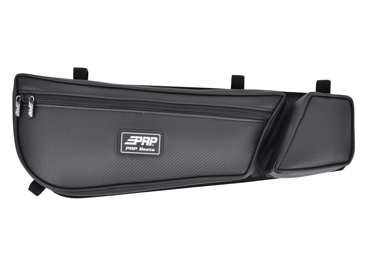 Front Door Bags with Knee Pad for Can-Am Maverick X3, Black (Pair)