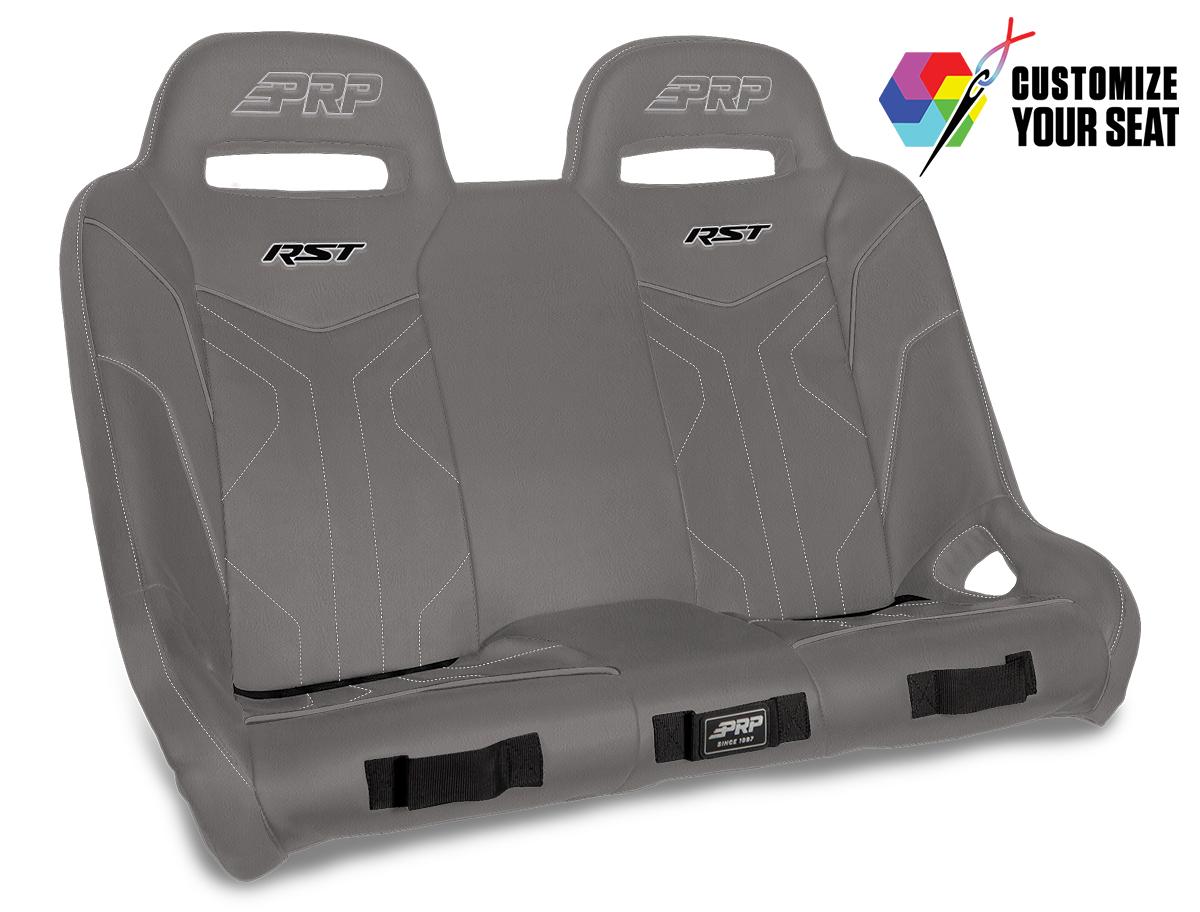 RST Quick Release Rear Suspension Bench Seat (Custom) for Polaris RZR PRO XP4, PRO R4, Turbo R4