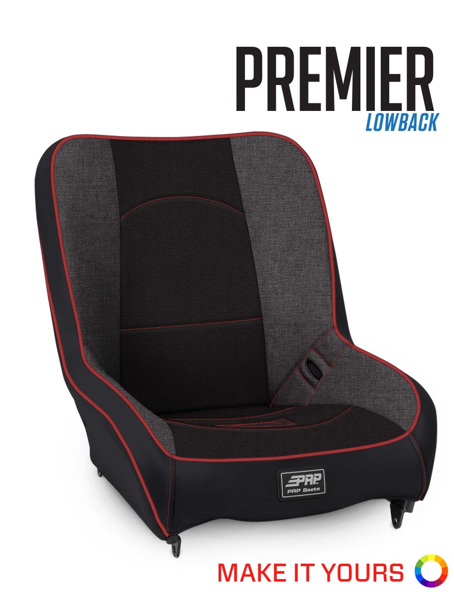 Premier Low Back Suspension Seat (Custom)