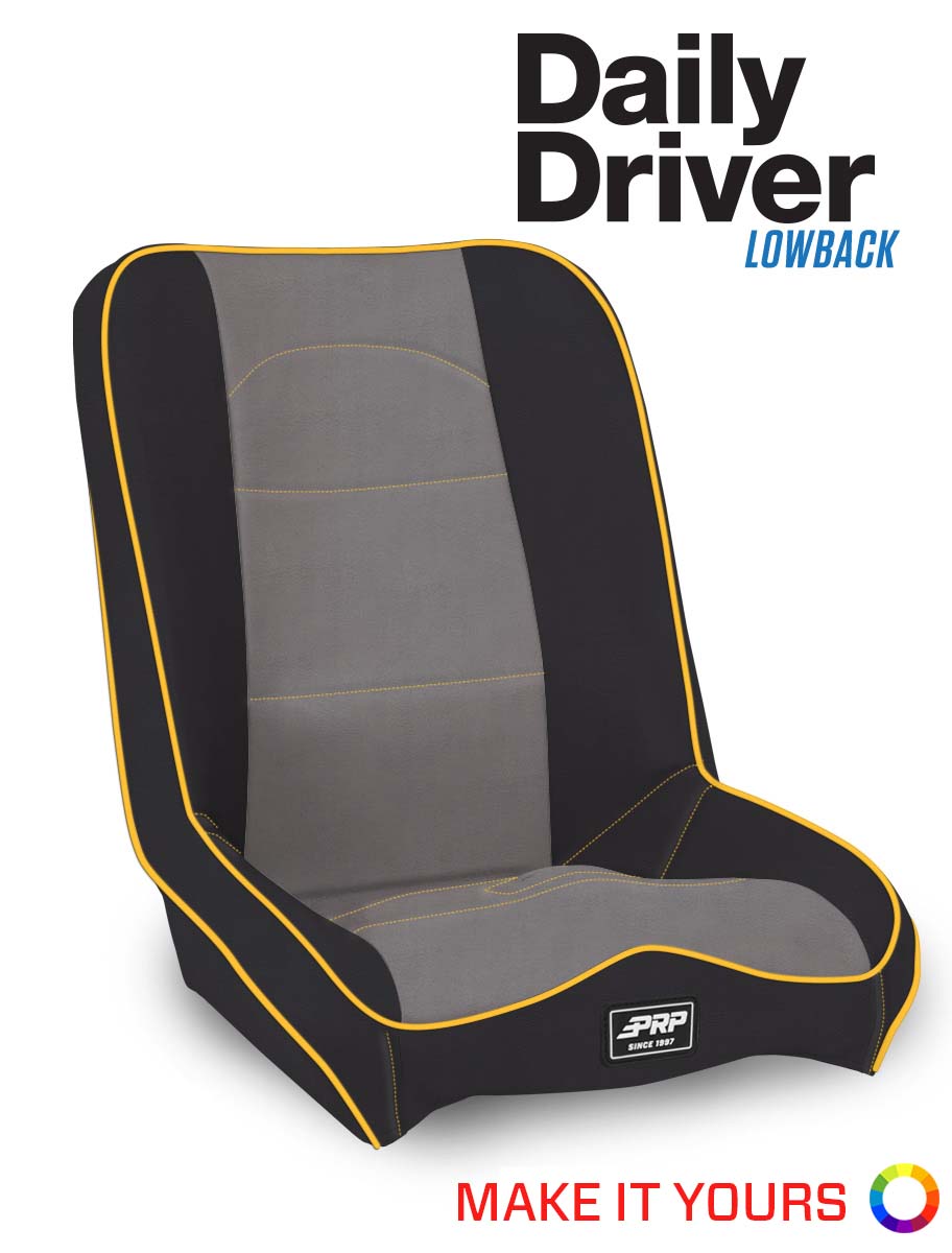 Daily Driver Low Back Suspension Seat (Custom)