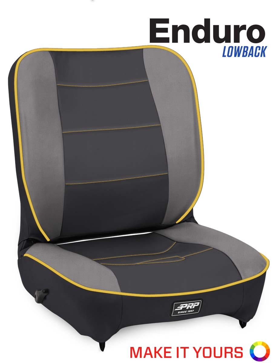 Enduro Low Back Reclining Suspension Seat (Custom)