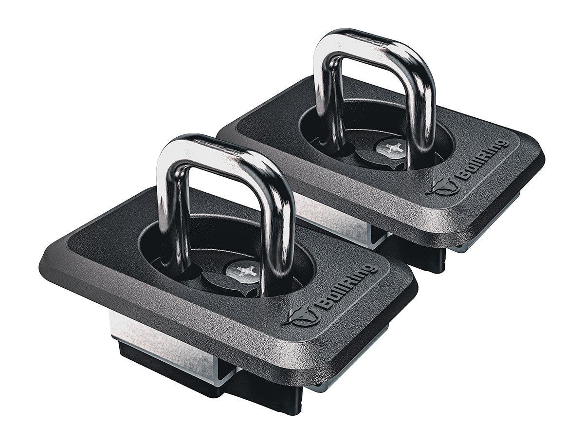 Raised Retractable Tie-Down Anchors - 2009+ Dodge RAM, 2014-2019 Toyota Tundra CrewMax, 2022+ Hyundai Santa Cruz