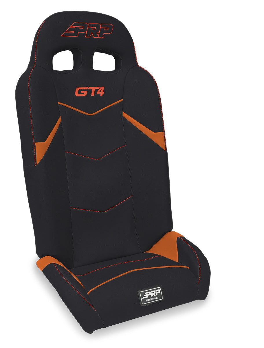 GT4 Fold Flat Rear Suspension Seats for Polaris RZR PRO XP4, PRO R4, PRO S4, Turbo R4 (Pair)
