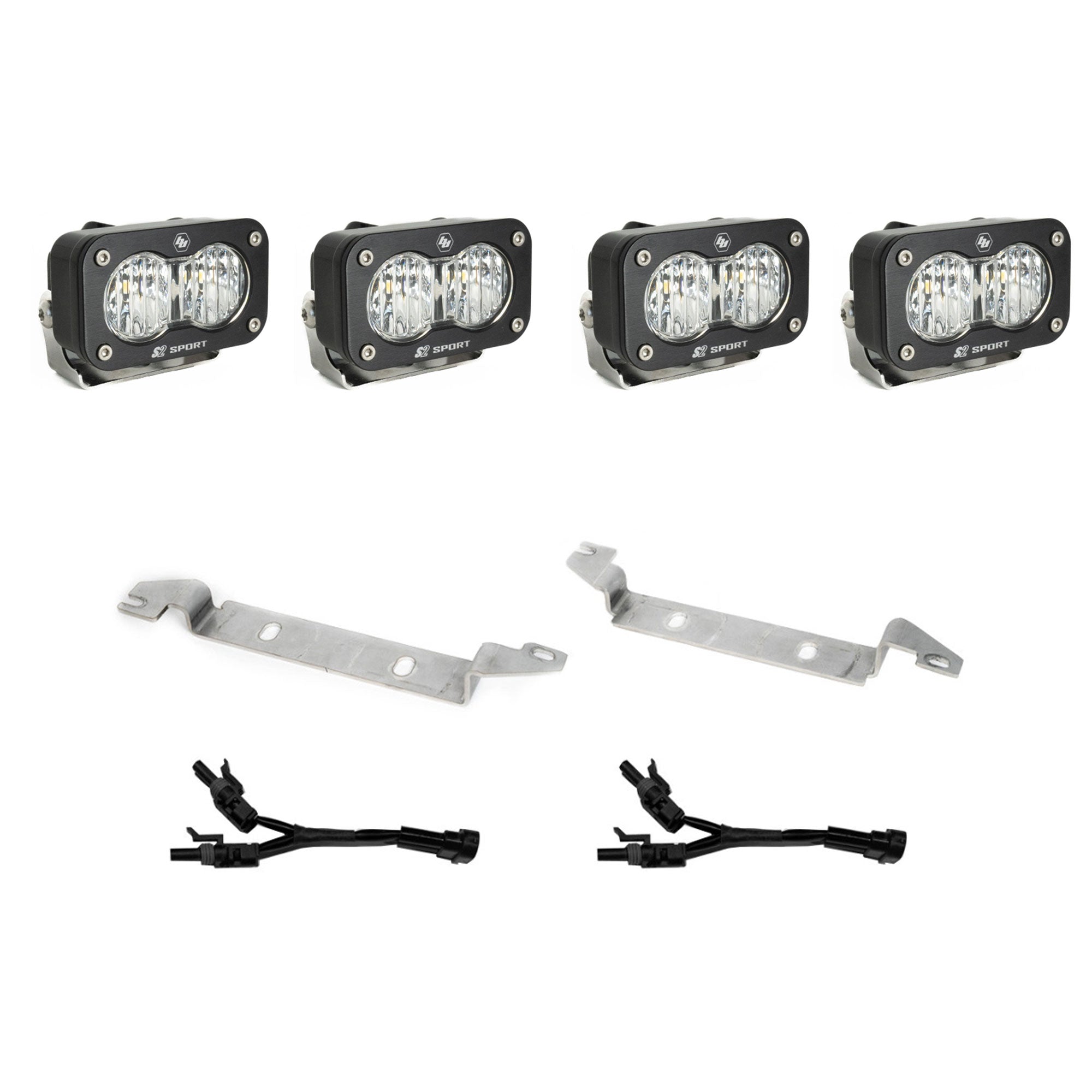 S2 Sport OEM Fog Light Replacement Kit - 2025-2026 Toyota 4Runner, Non-TRD Pro