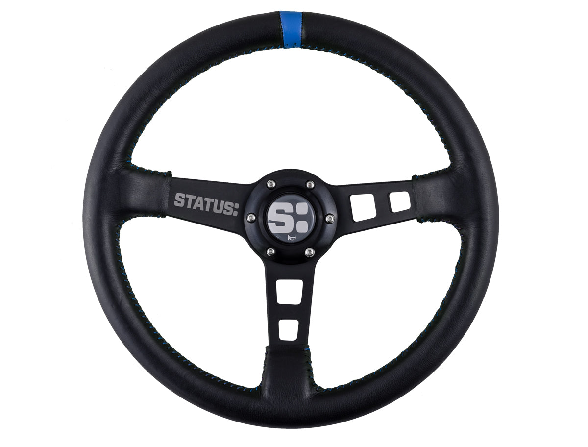 SR Deep Dish Leather Steering Wheel (WSL)
