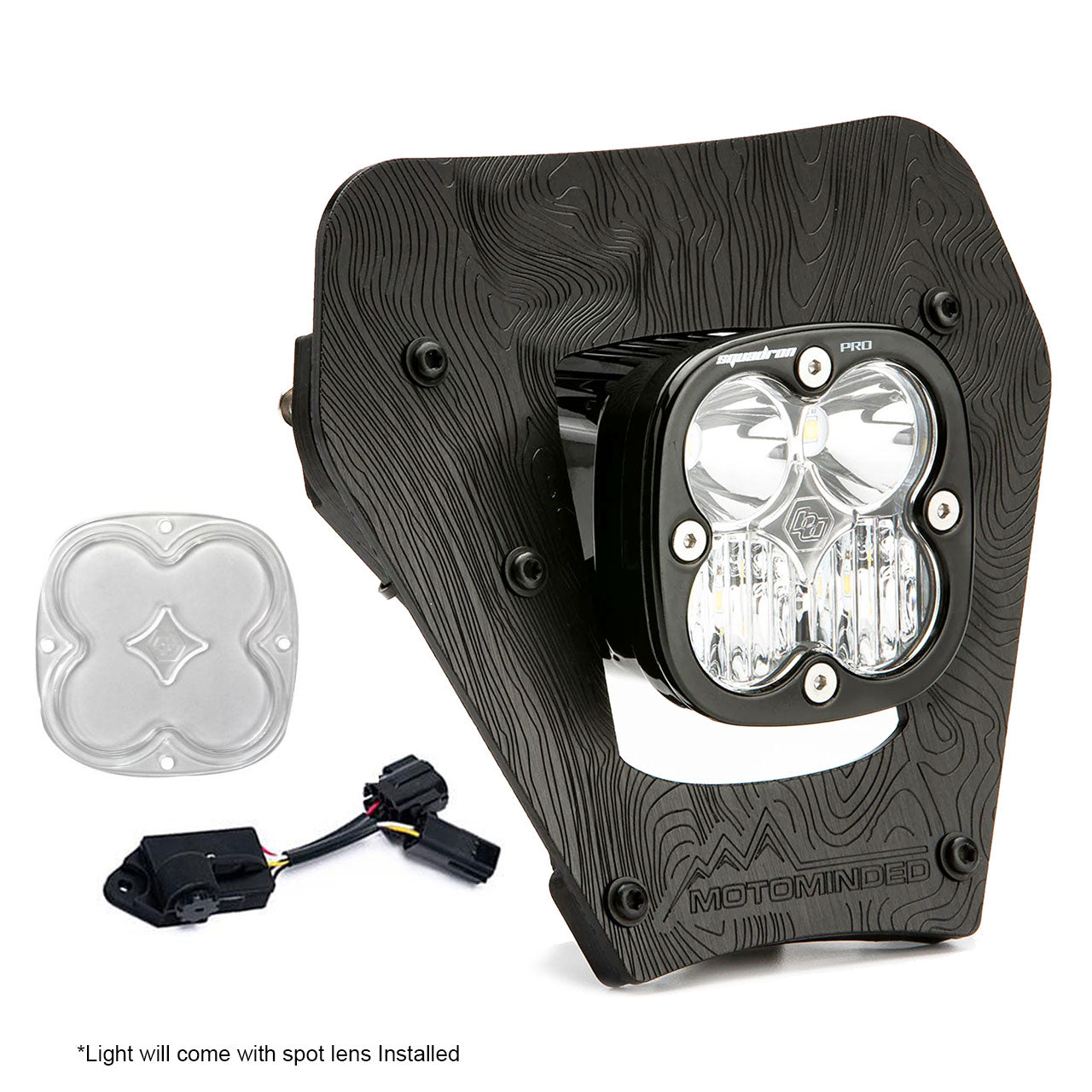 KTM Squadron Pro (D/C) LED Headlight Kit w/ Dimmer - 2024-2026 KTM EXC-F, XCF-W, XC-W