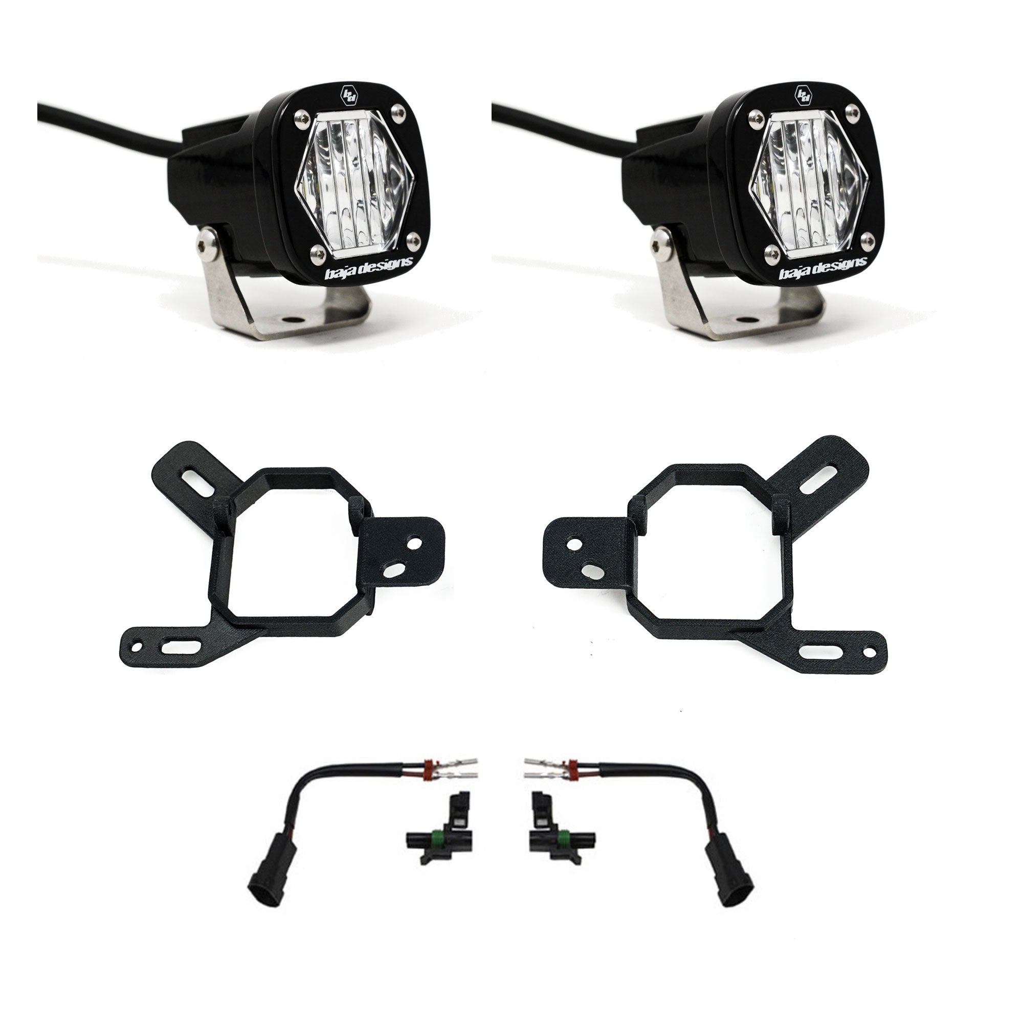 S1 Fog Pocket Light Kit - GMC/Chevy 2023-2026 Canyon/Colorado; 2024-2026 Yukon, 2500/3500; 2022-2026 Sierra 1500 AT4-X