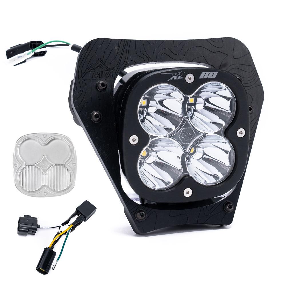 KTM XL80 (D/C) Headlight Kit /w Hi-Low Harness - KTM 2024-2026 350 EXC-F;500 EXC-F; 450 XCF-W; 350 XW-F; 500 XW-F