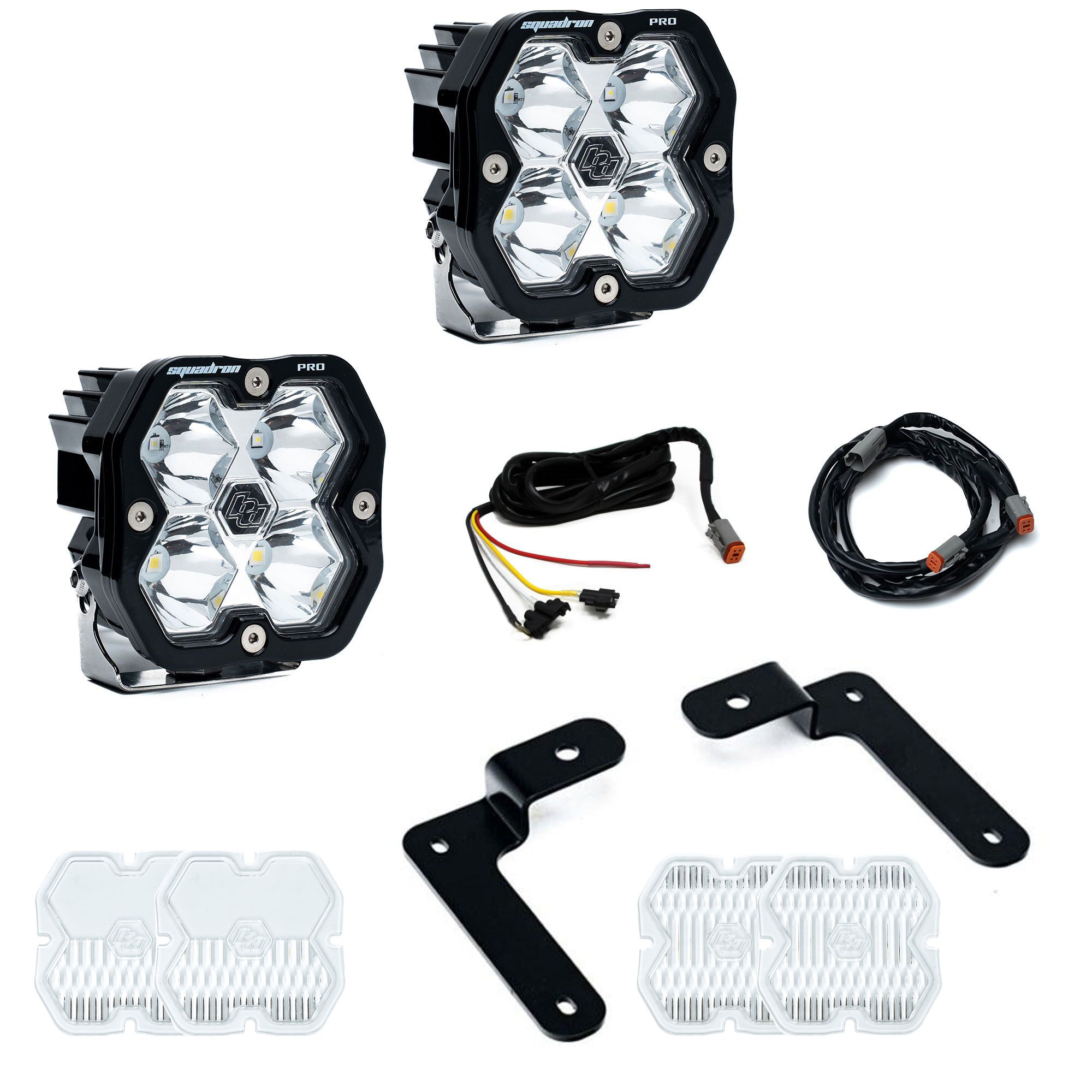 Squadron 2.0 Pro A-Pillar Light Kit - Jeep 2018-26 Wrangler JL; 2020-26 Gladiator JT