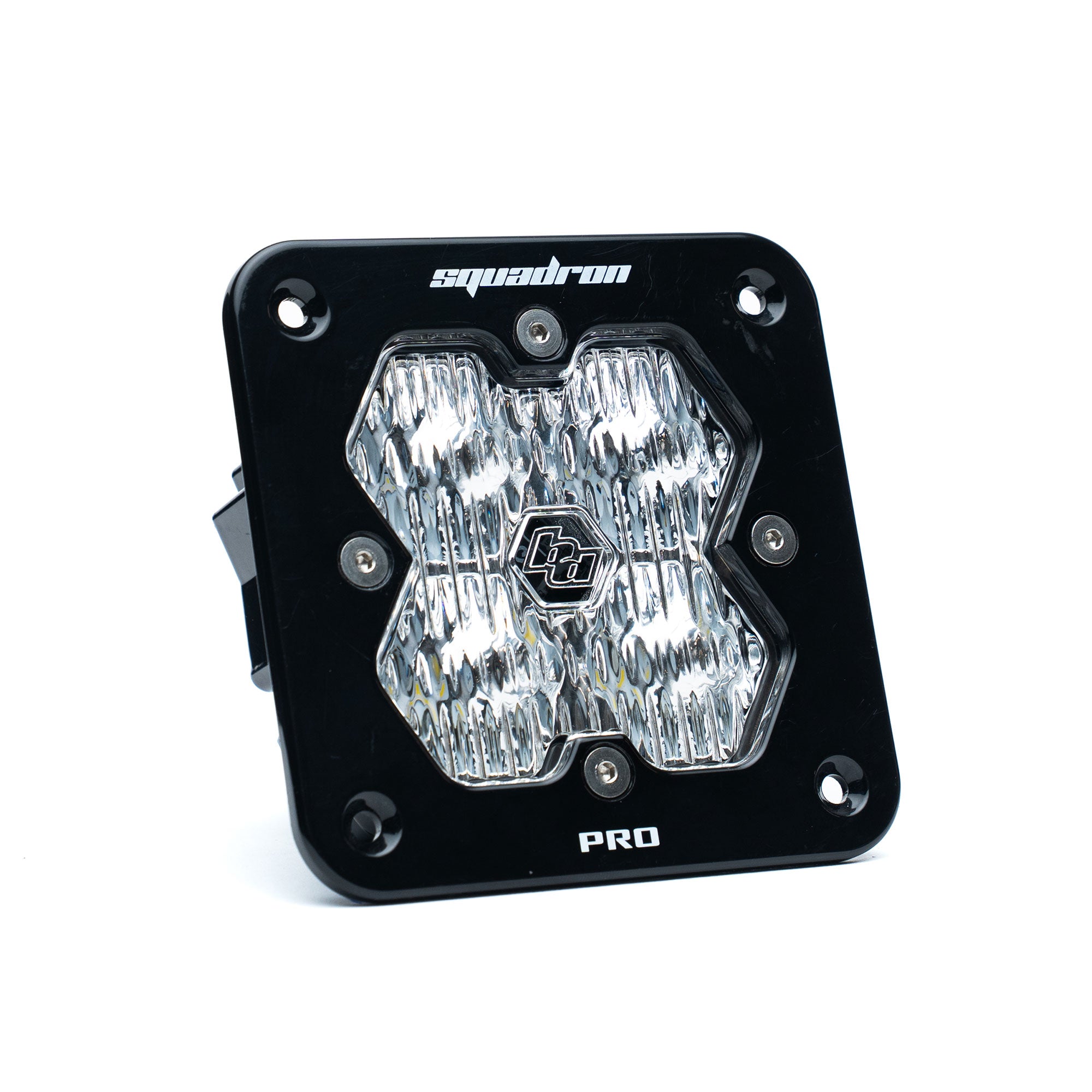 Squadron 2.0 Pro Black Flush Mount LED Auxiliary Light Pod - Universal