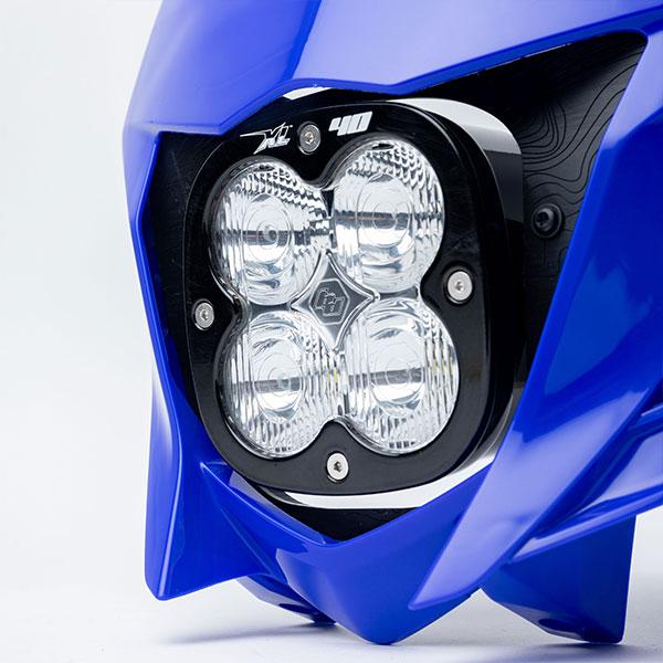 XL40 LED Headlight w/ Yamaha Shell - Yamaha YZ250FX, YZ450FX ('24-26)
