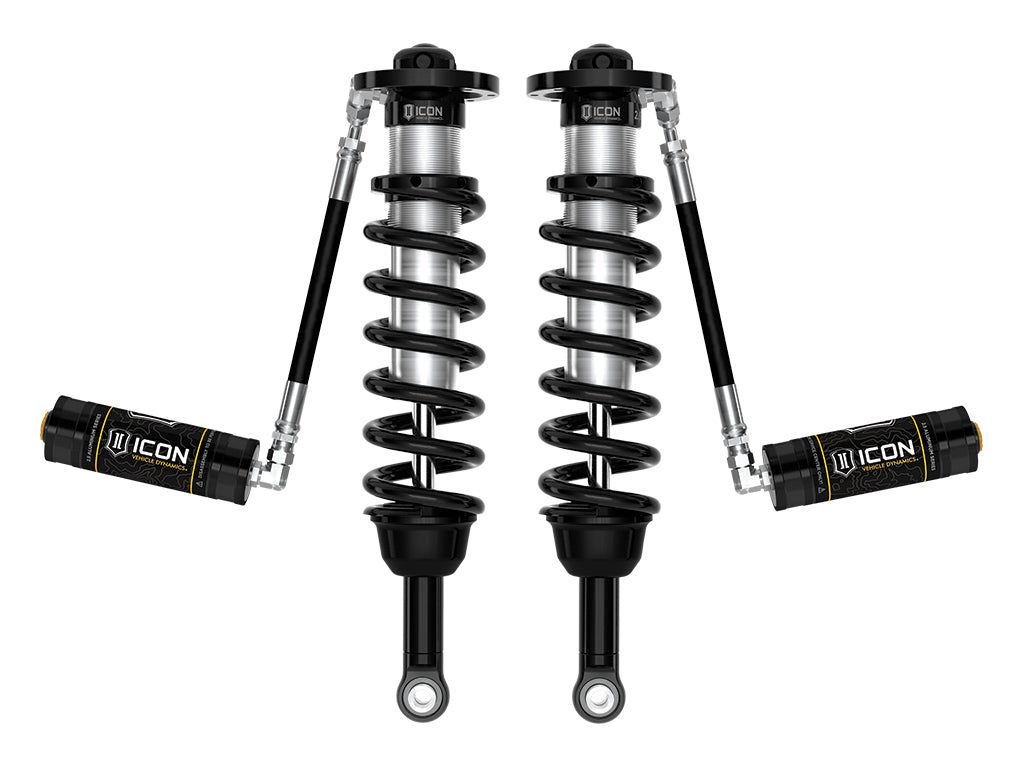 ICON 2025-2026 Toyota 4Runner 2WD, 1.25-3" Lift, Front, 2.5 Series Coilover Kit, Remote Reservoir