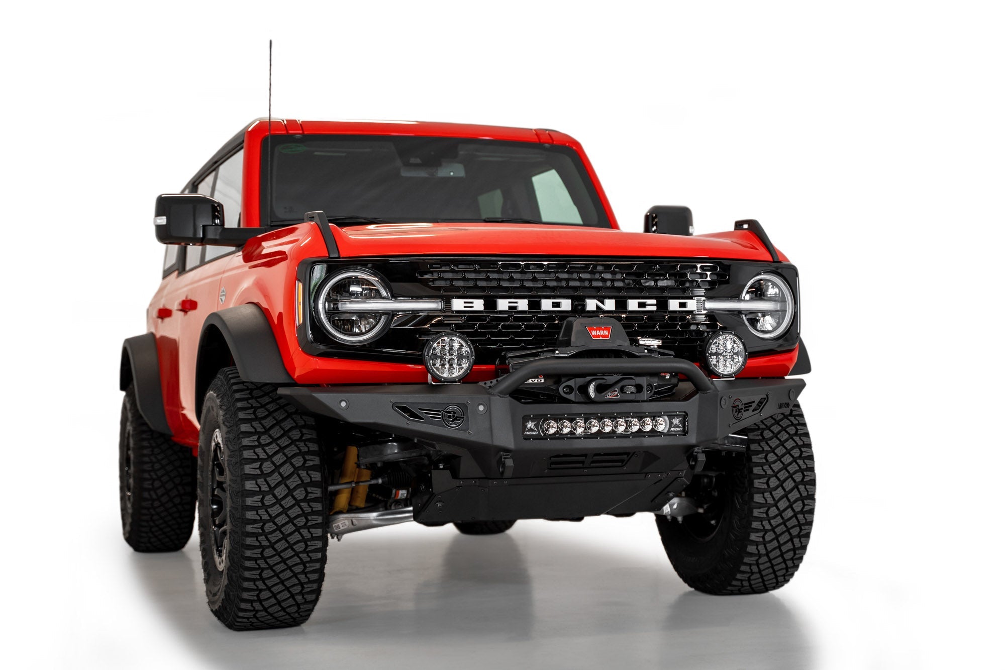 2021-2026 Ford Bronco Rock Fighter Winch Front Bumper