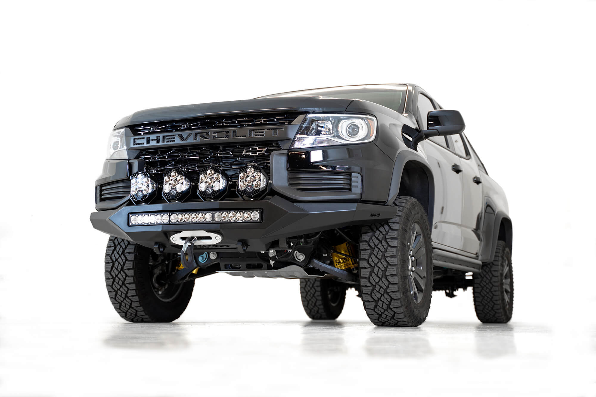 2021-2022 Chevy Colorado ZR2 Stealth Fighter Front Bumper