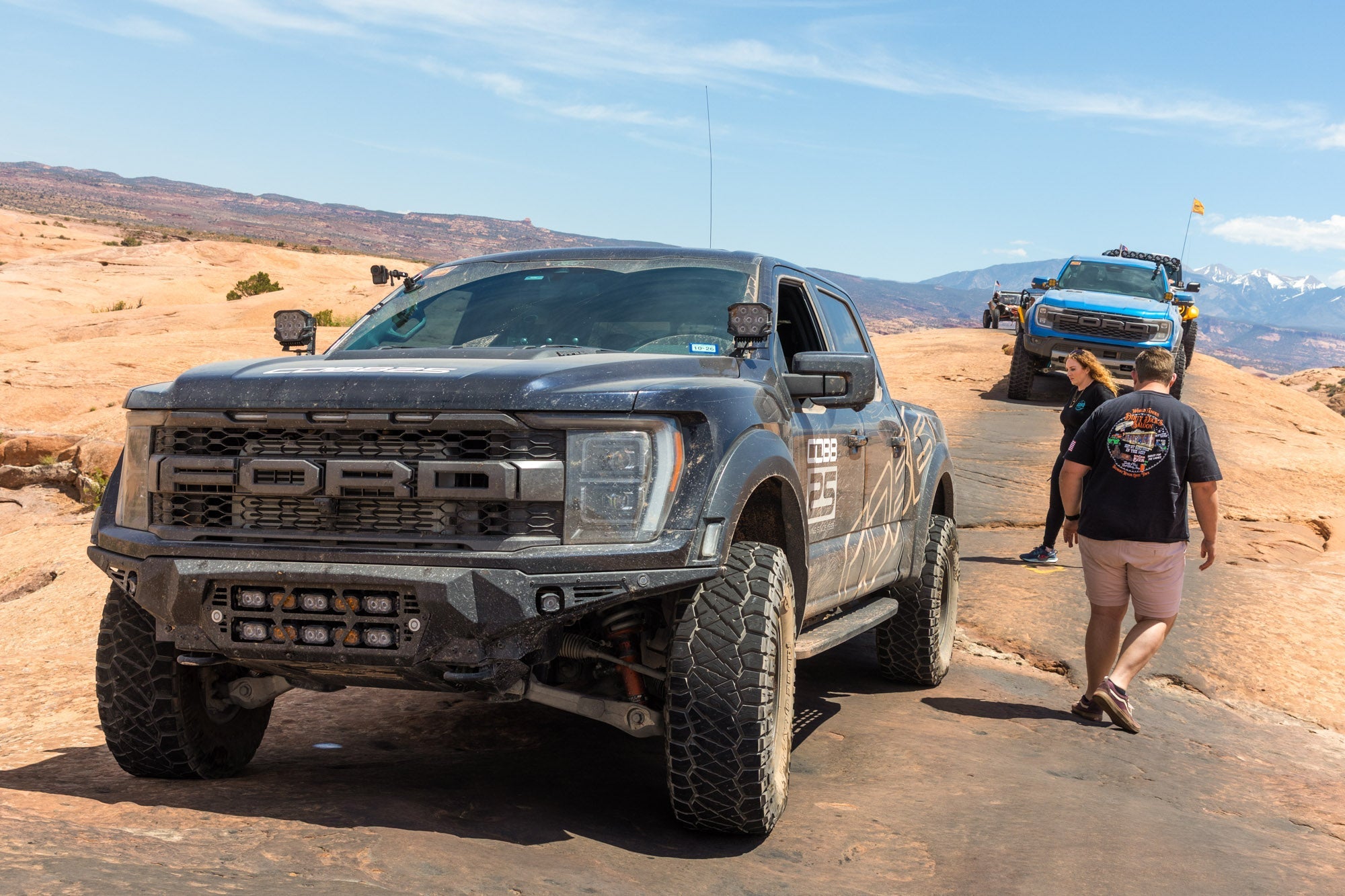 2021-2026 Ford F-150 Raptor/Raptor R Bomber Front Bumper (20-Inch Lights)