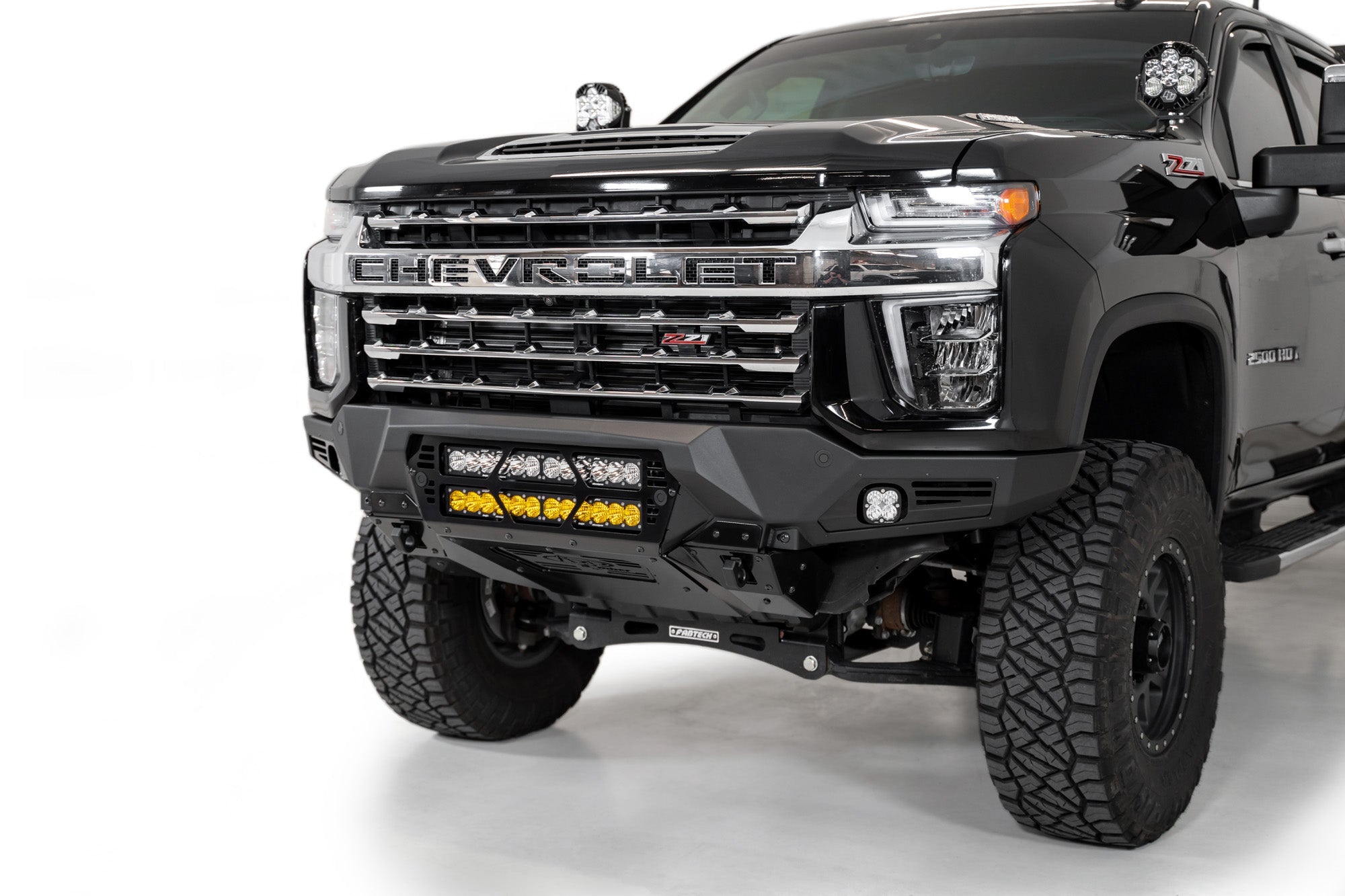2020-2023 Chevy 2500/3500 Bomber Front Bumper (20 Inch Lights)