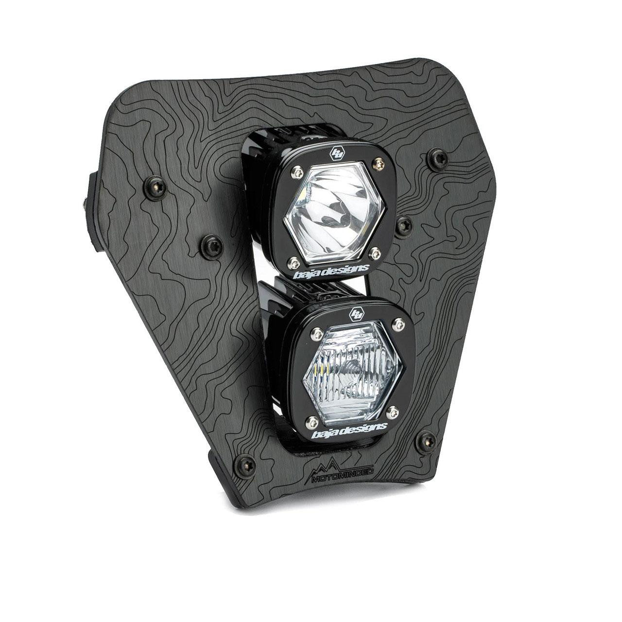 KTM Dual S1 "Gemini" (D/C) LED Headlight Kit - 2024-2026 KTM XCF-W, XC-W