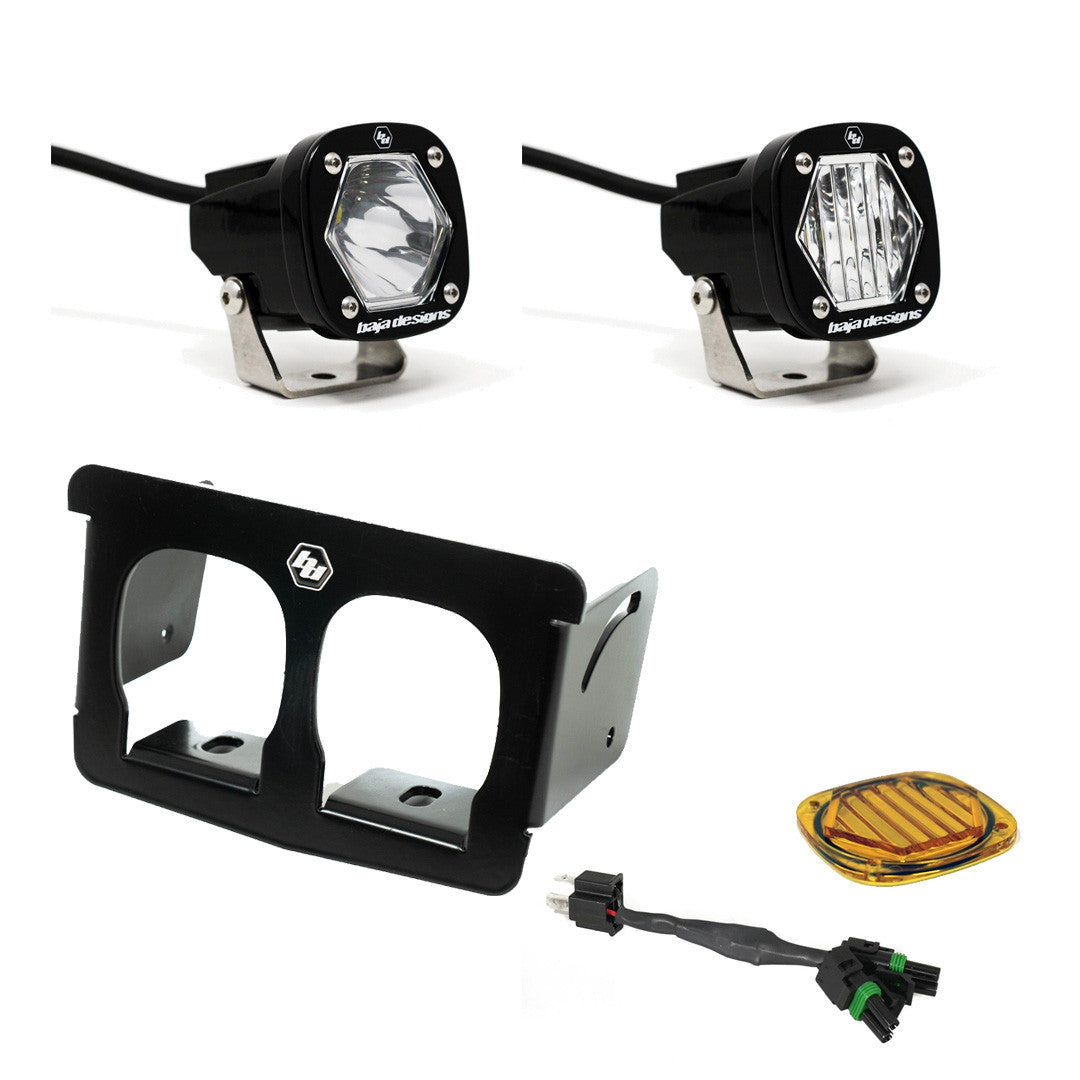 Dual S1 Headlight Kit - Suzuki, DRZ400/S/SM, DR650/SE/R/RE/S Dual S1 Headlight Kit