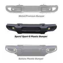 Jeep JL/JT Squadron-R Pro Fog Pocket Light Kit - Jeep 2020-2026 Gladiator; 2018-2026 Wrangler JL