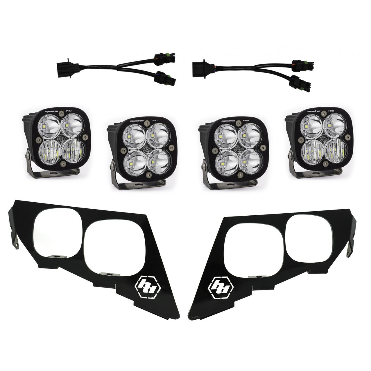 Textron/Arctic Cat Squadron Pro Headlight Kit - Arctic Cat 2020-21 Wildcat XX; Textron 2018-19 Wildcat XX