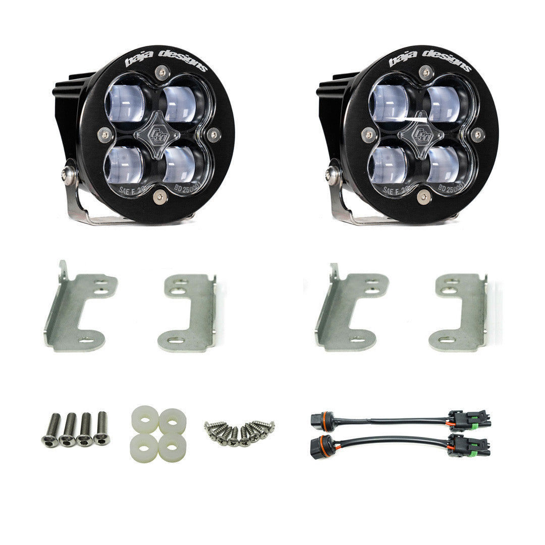Jeep JK Squadron-R SAE Fog Pocket Light Kit - Jeep 2010-18 Wrangler JK