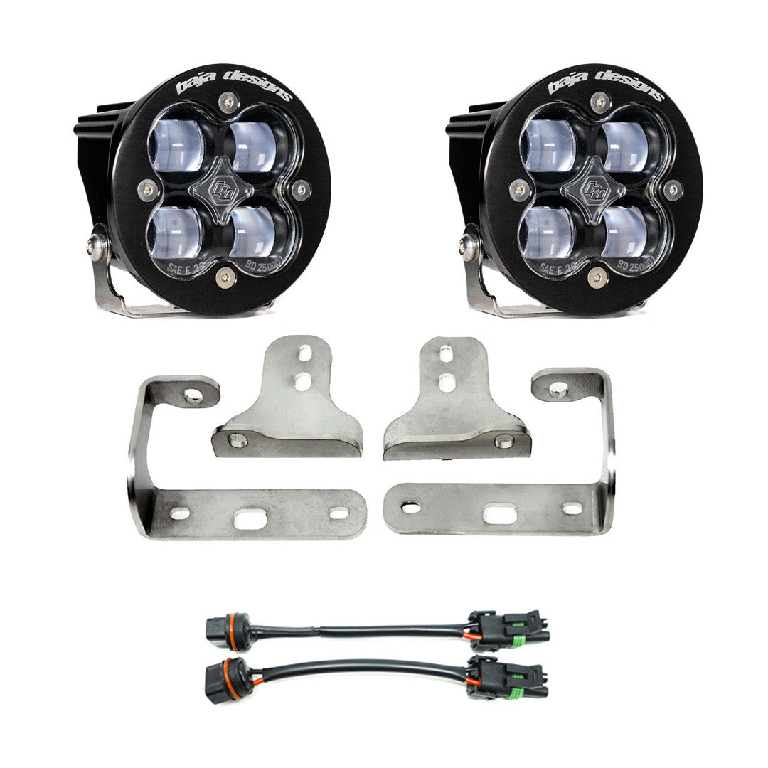 Jeep JL/JT Squadron-R SAE Fog Pocket Light Kit - Jeep 2020-2026 Gladiator; 2018-2026 Wrangler JL