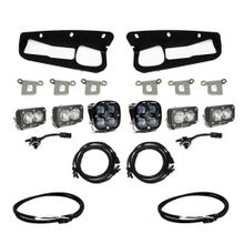Ford Squadron SAE/Dual S2 Sport Steel Bumper Fog Pocket Light Kit - Ford 2021-2026 Bronco; 2022-2026 Bronco Raptor