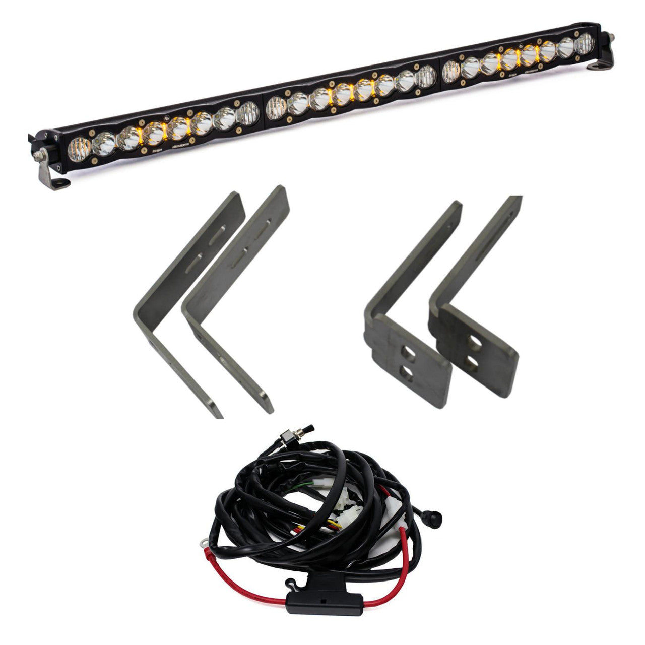Ford S8 30 Inch Grille Upper Mount Kit - Ford 2011-16 F-250/350 Super Duty