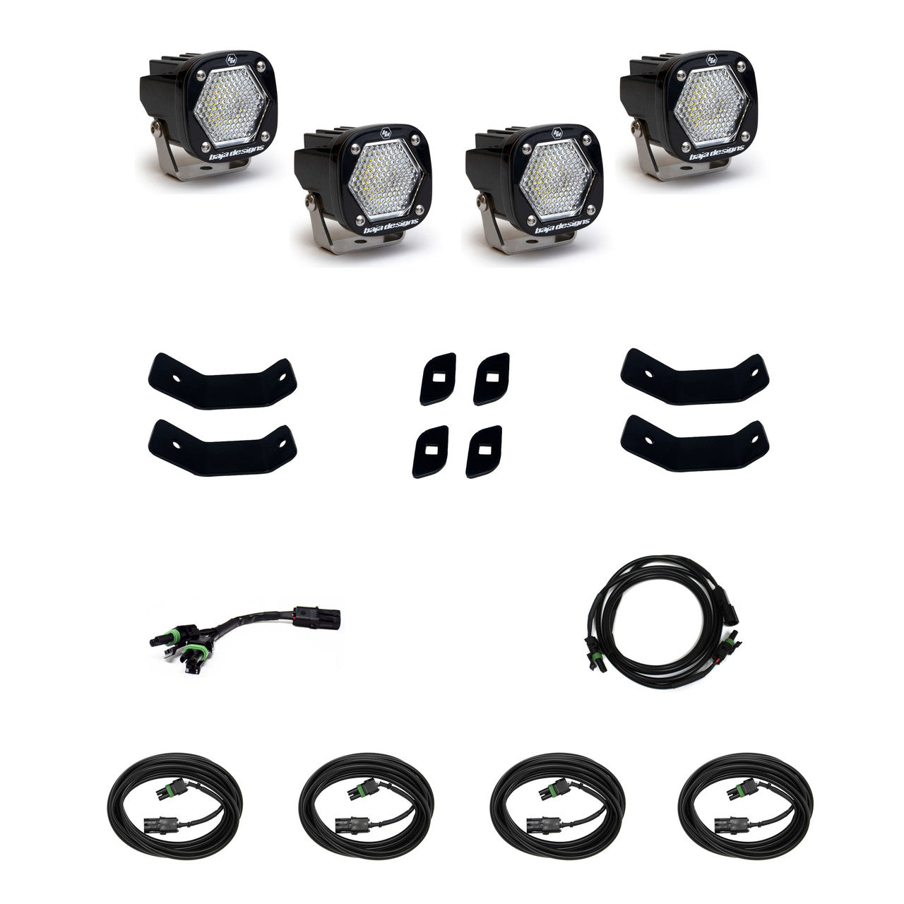 Mercedes S1 Roof Rack Rail Kit - Mercedes-Benz 2019-2026 Sprinter 1500/2500/3500