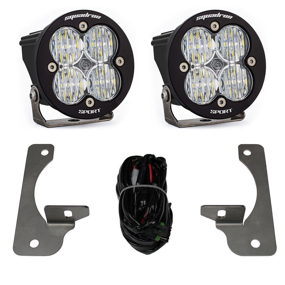 Jeep JK Squadron-R Sport Fog Pocket Light Kit - Jeep 2007-09 Wrangler JK