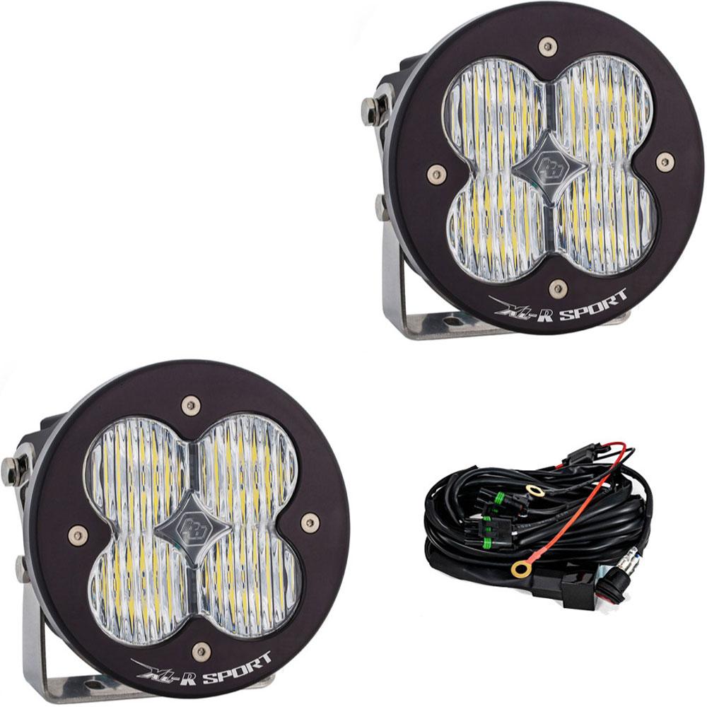 LED Light Pods High Speed Spot Pattern Pair XL R Sport Series Baja Designs