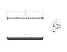 S8 Straight LED Light Bar - Universal