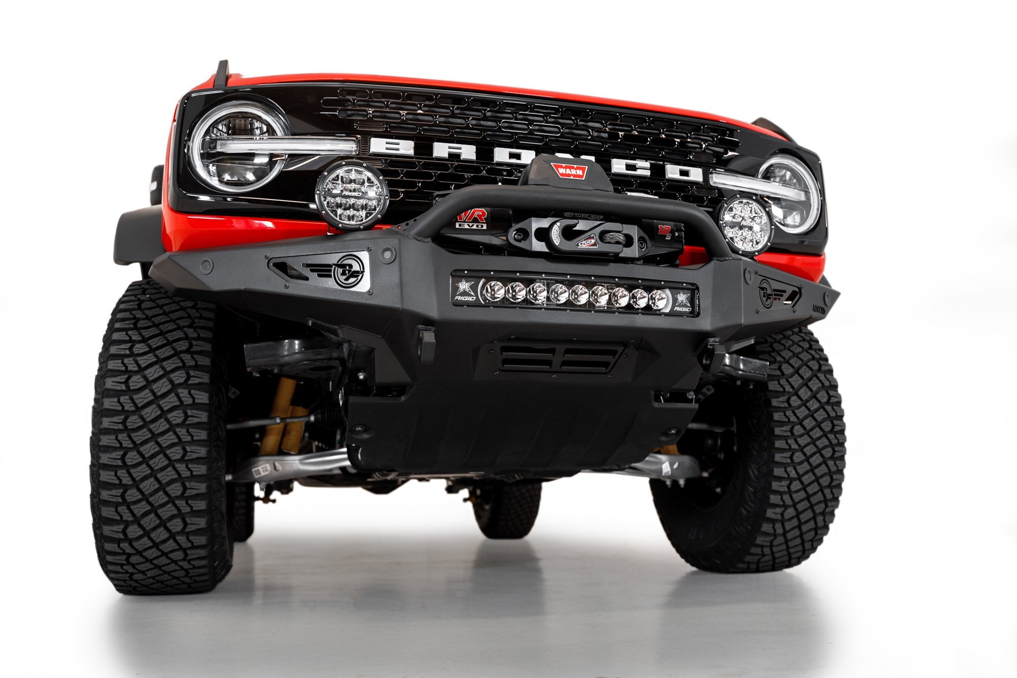 2021-2026 Ford Bronco Rock Fighter Winch Front Bumper