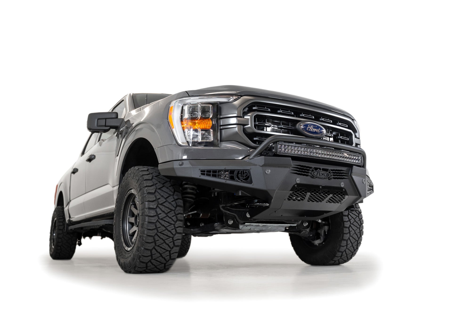 2021-2023 Ford F-150 HoneyBadger Front Bumper w/ Top Hoop