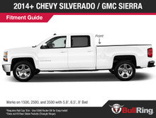 Raised Retractable Tie-Down Anchors - 2014+ Chevy Silverado and GMC Sierra without Dually Bed
