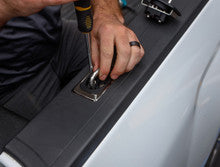 Gunmetal Flush Fit Retractable Tie-Down Anchors - 2014+ Chevy Silverado/GMC Sierra without Dually Bed