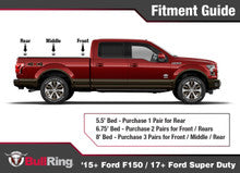 Flush Fit Retractable Tie Down Anchors - 2015+ Ford F150, 2017+ Ford Super Duty, 2017+ Ford Raptor