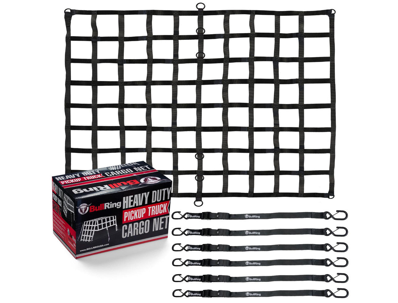 Heavy Duty Pickup Truck Cargo Net