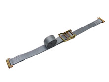 Ratchet Strap with E-Track Fitting - Universal (2 in. x 12 ft.; Yellow; Single)