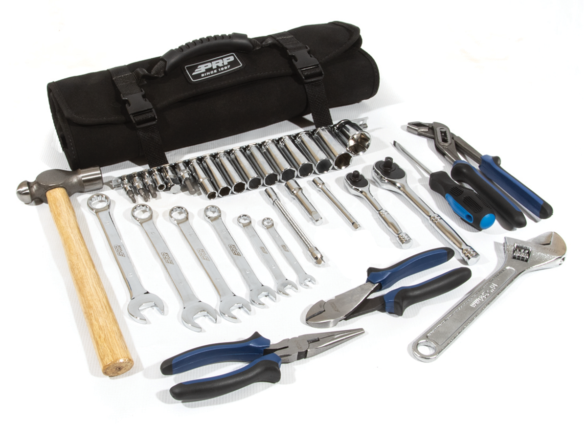 RZR Roll Up Tool Bag with 41pc Tool Kit